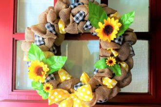 How to Make a DIY Ribbon Wreath in 8 Simple Steps