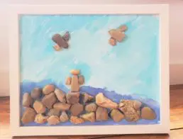 How to make pebble art